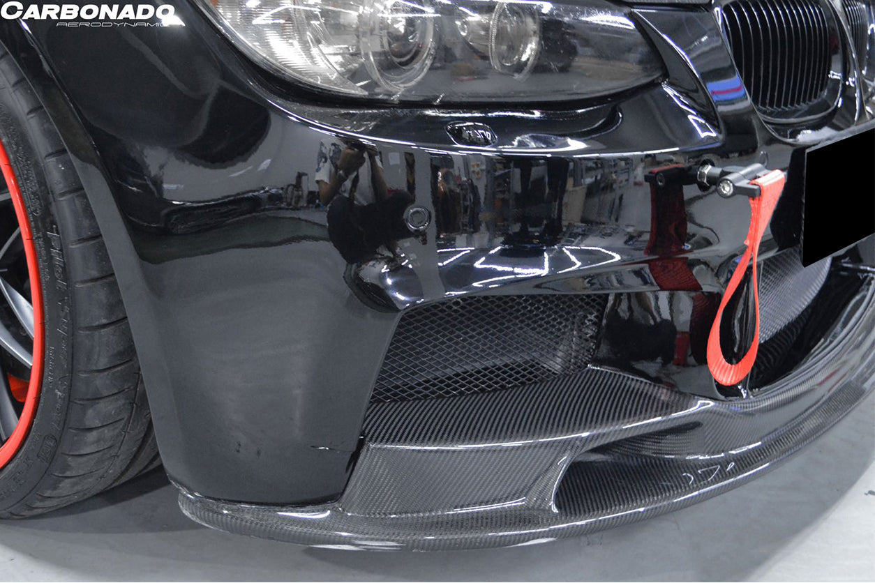Labio de fibra de carbono estilo VRS para BMW M3 E90 E92 E93 Carbonado 2008-2012