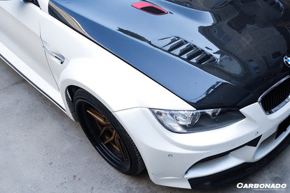 Carbonado 2008-2011 BMW M3 E92    E93 VRS Style Carbon Fiber Hood
