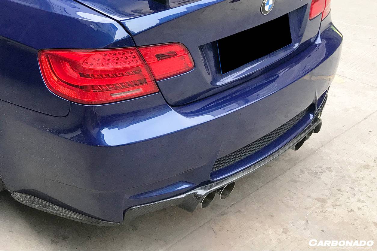 Carbonado 2008-2012 BMW M3 E92  E93 VA Style Carbon Fiber Rear Lip
