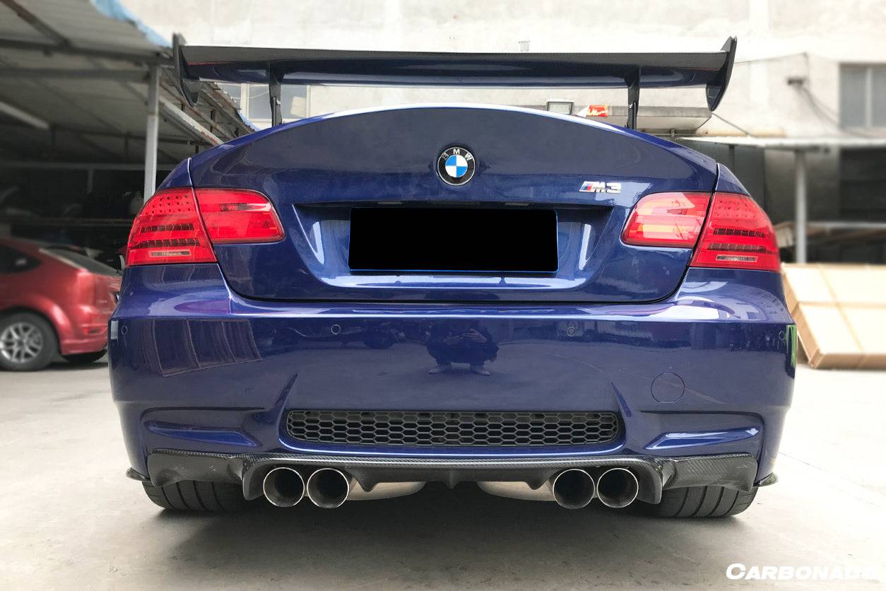Carbonado 2008-2012 BMW M3 E92  E93 VA Style Carbon Fiber Rear Lip