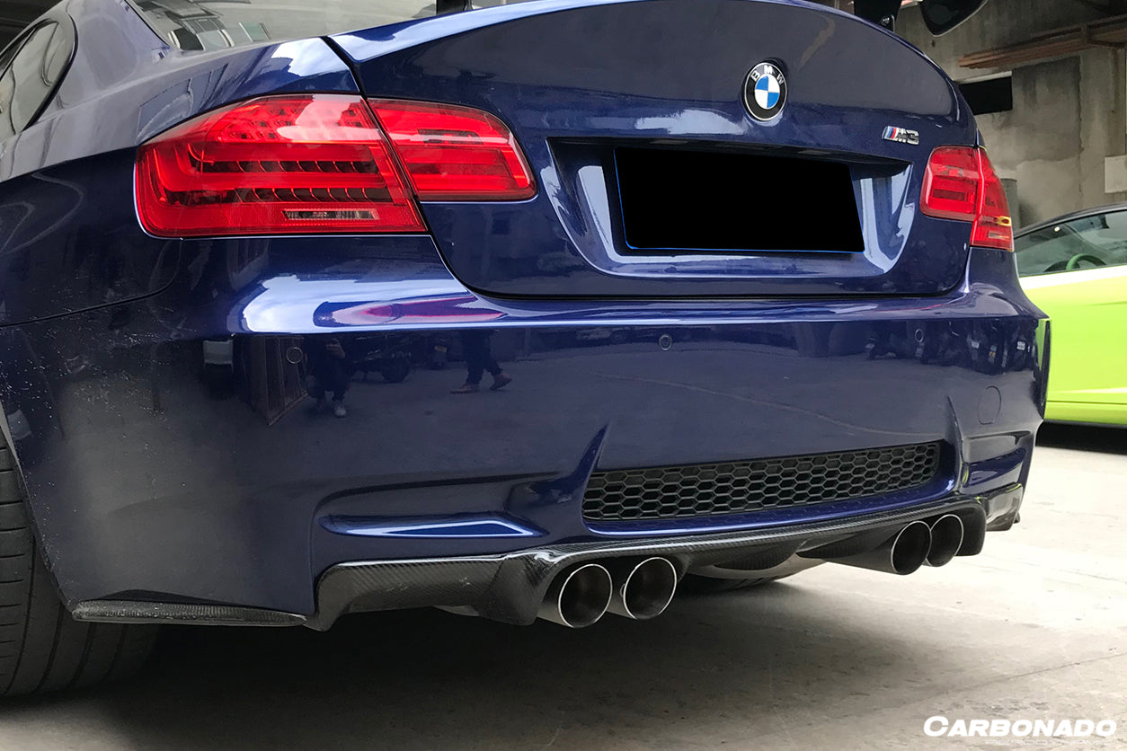 Carbonado 2008-2012 BMW M3 E92  E93 VA Style Carbon Fiber Rear Lip