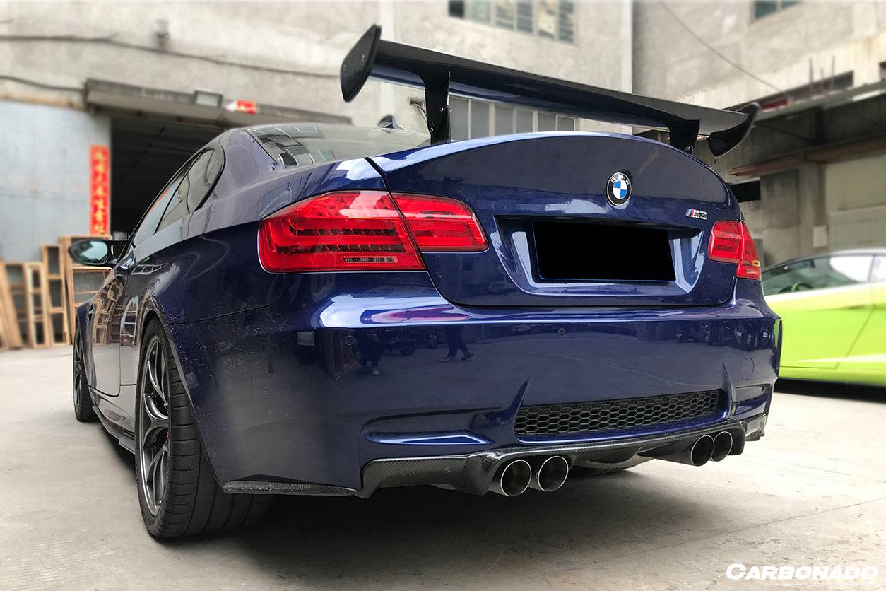 Carbonado 2008-2012 BMW M3 E92  E93 VA Style Carbon Fiber Rear Lip