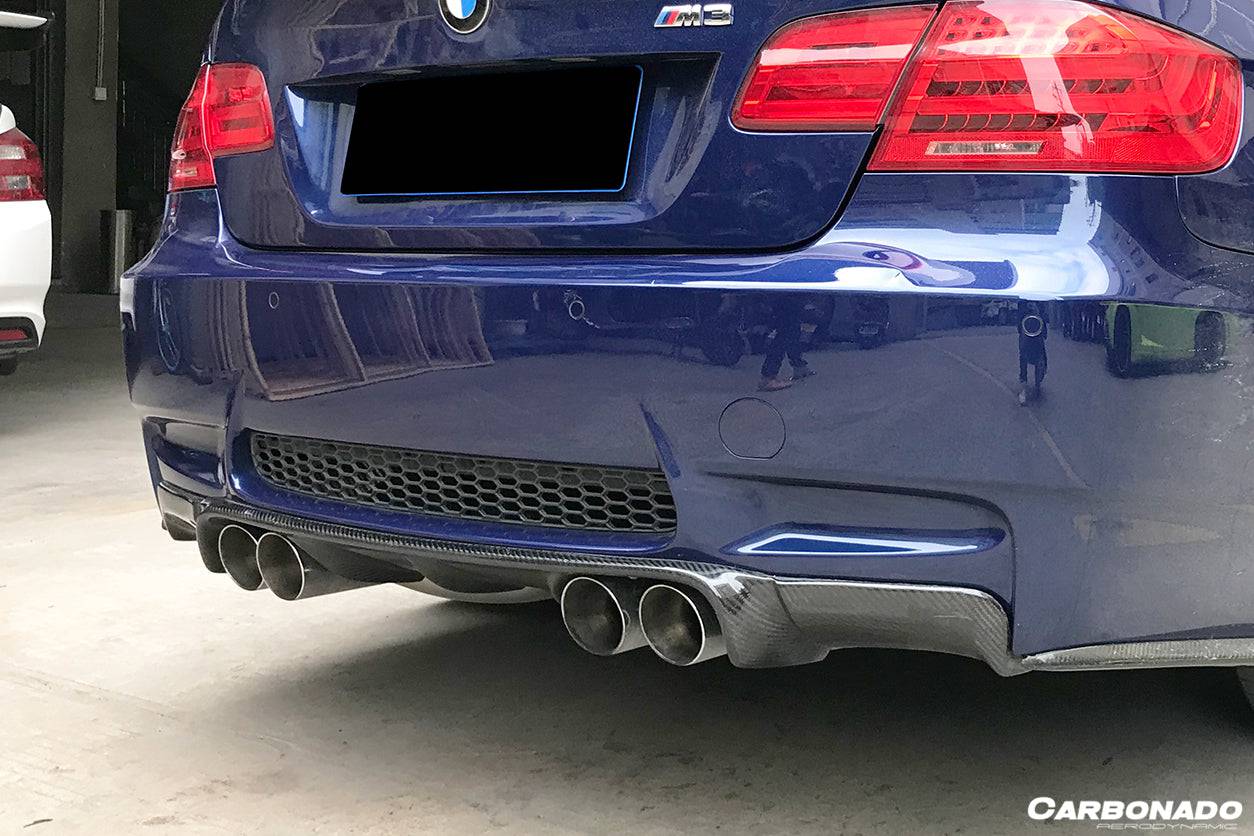 Carbonado 2008-2012 BMW M3 E92  E93 VA Style Carbon Fiber Rear Lip