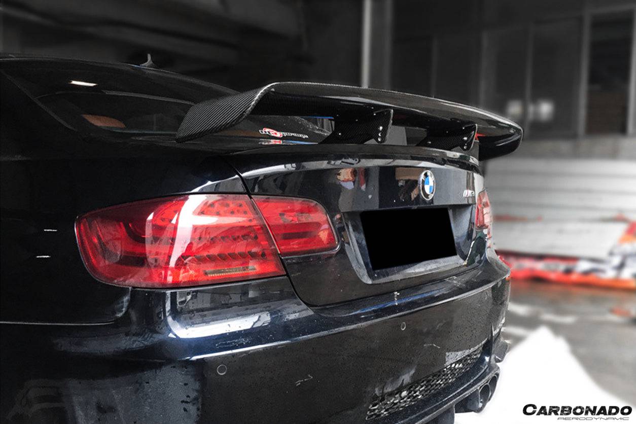 Carbonado 2008-2013 BMW 3 Series M3 E92 VA2 Style Carbon Fiber Trunk Spoiler