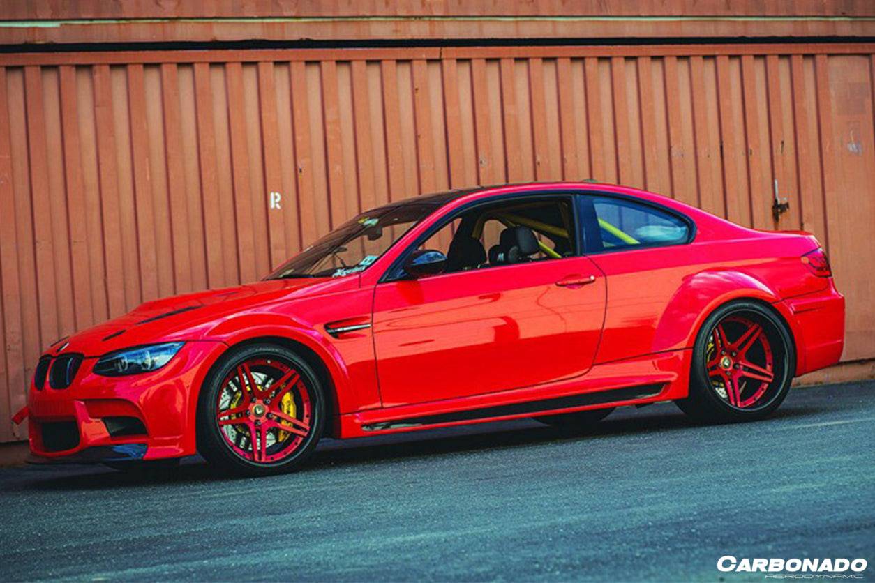 Carbonado 2008-2012 BMW M3 E92    E93 VRS Style Wide Body Kit