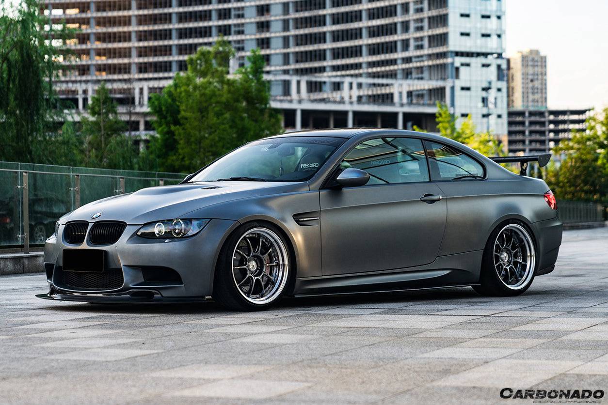 Carbonado 2008-2012 BMW M3 E92  E93 ET Style Carbon Fiber Side Skirts Under Board