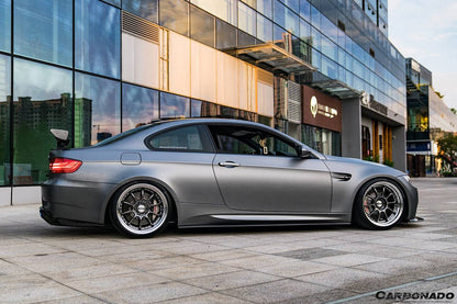 Carbonado 2008-2012 BMW M3 E92  E93 ET Style Carbon Fiber Side Skirts Under Board