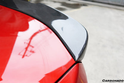 Carbonado 2014-2020 BMW M3 F80   3 Series F30 F35 VRS Style Carbon Fiber Trunk Spoiler