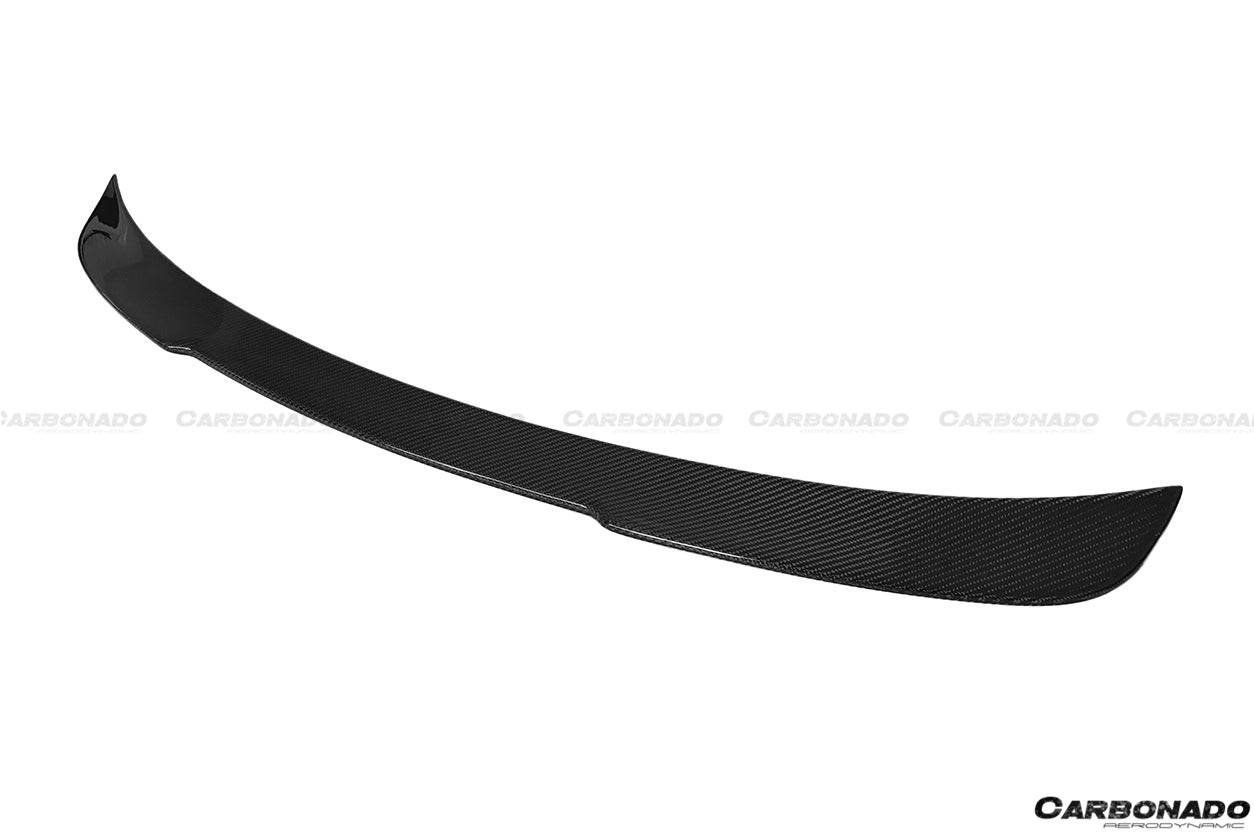 Carbonado 2014-2020 BMW M3 F80   3 Series F30 F35 VRS Style Carbon Fiber Trunk Spoiler
