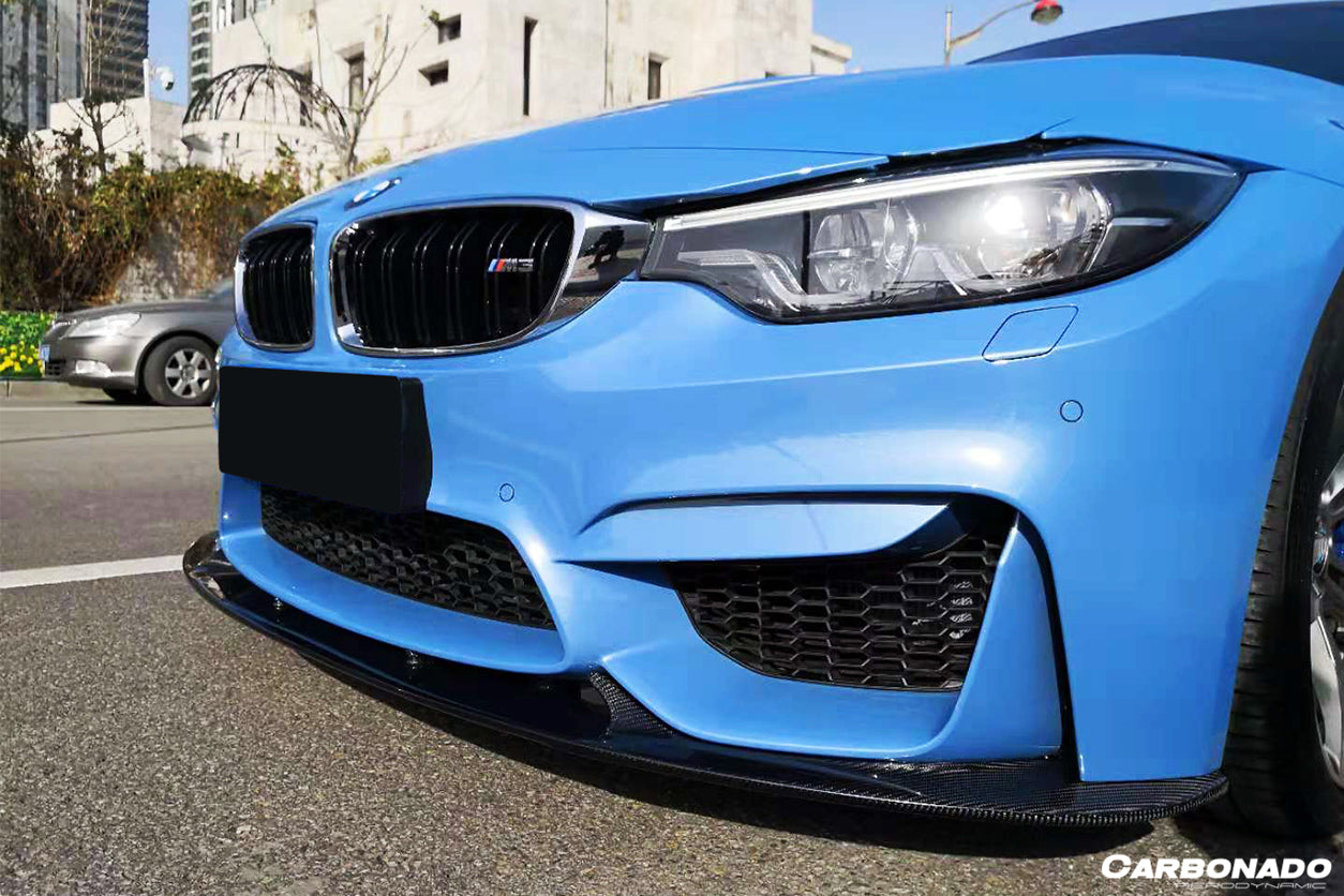 DarwinPRO 2014-2020 BMW M3 F80 & M4 F82 3D Style Front Lip