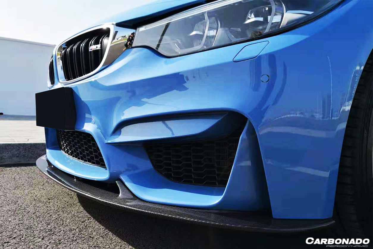 DarwinPRO 2014-2020 BMW M3 F80 & M4 F82 3D Style Front Lip