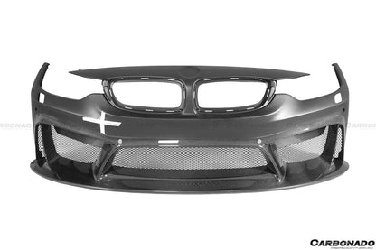 Carbonado D3 Style Front Bumper | 2014-2020 BMW M3/M4