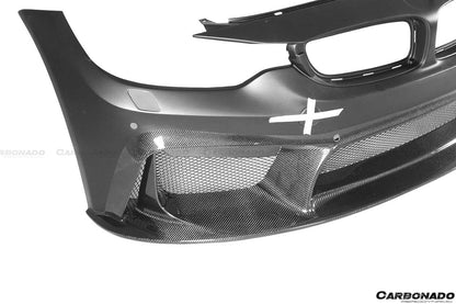 Carbonado D3 Style Front Bumper | 2014-2020 BMW M3/M4
