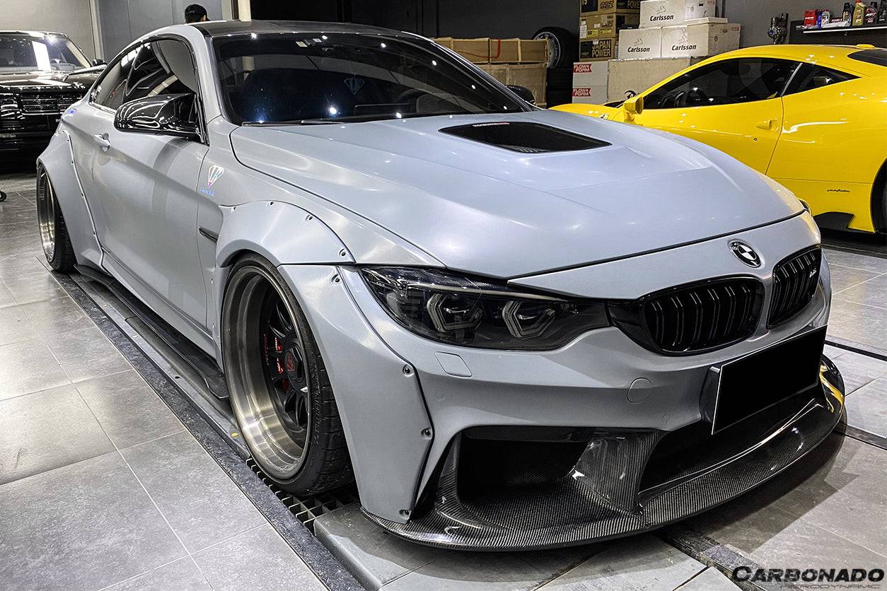 Carbonado D3 Style Front Bumper | 2014-2020 BMW M3/M4