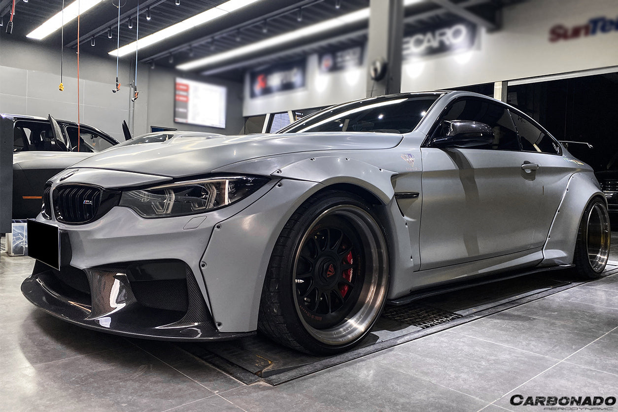 Carbonado D3 Style Front Bumper | 2014-2020 BMW M3/M4