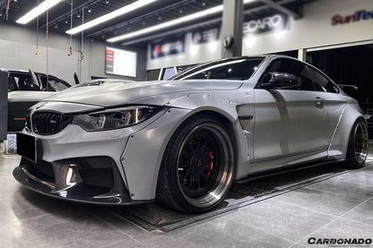 Carbonado D3 Style Front Bumper | 2014-2020 BMW M3/M4