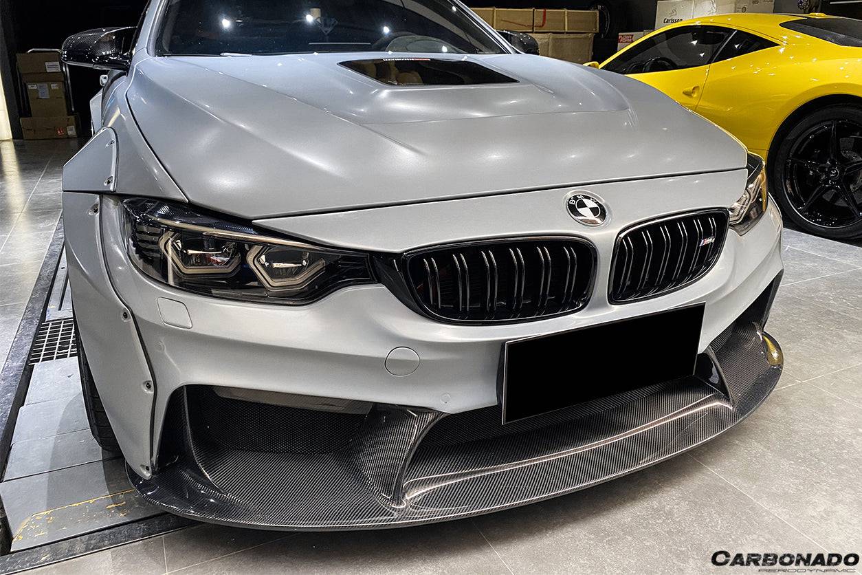 Carbonado D3 Style Front Bumper | 2014-2020 BMW M3/M4