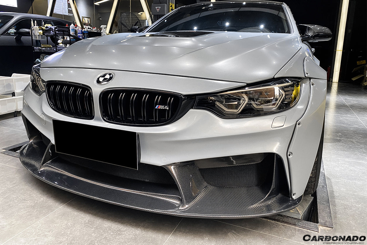 Carbonado D3 Style Front Bumper | 2014-2020 BMW M3/M4