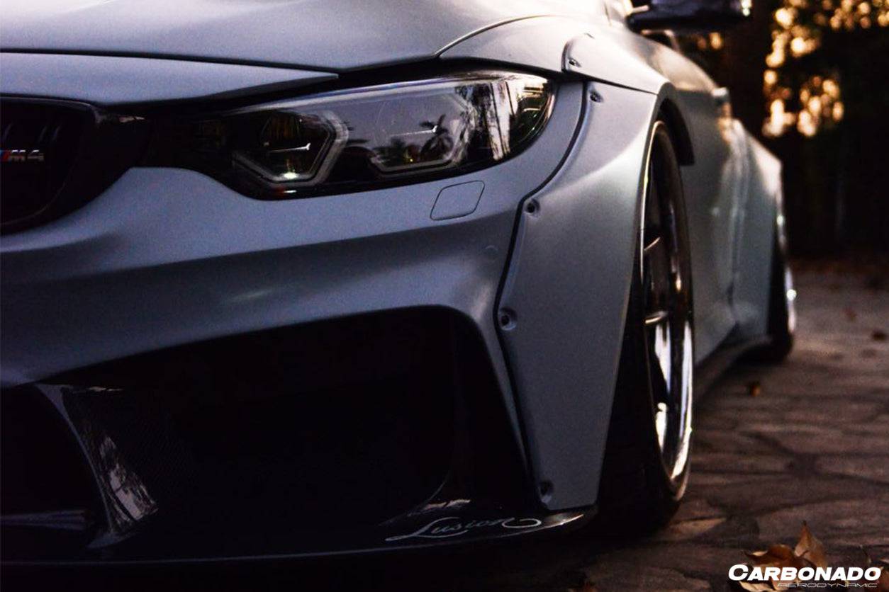 Carbonado D3 Style Front Bumper | 2014-2020 BMW M3/M4