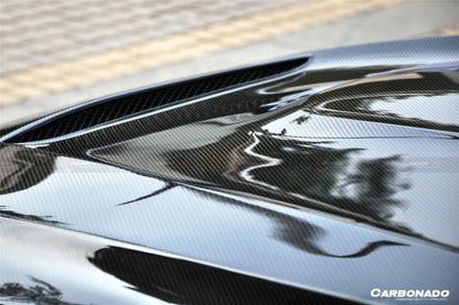 Capó estilo fibra de carbono para BMW F80 M3 F82 M4 GTS 2014-2020 Carbonado