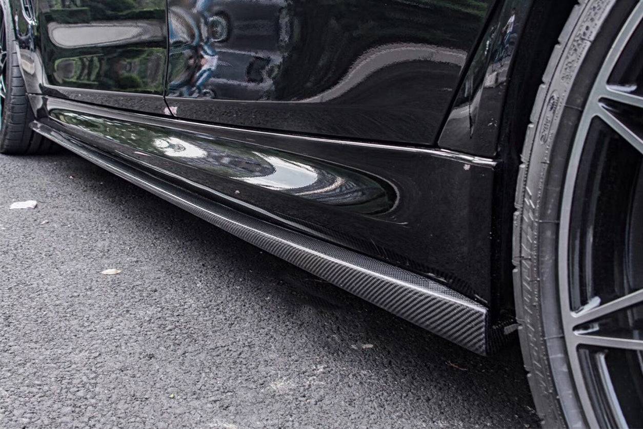 Carbonado 2014-2020 BMW M3 F80 VA Style Carbon Fiber Side Skirts
