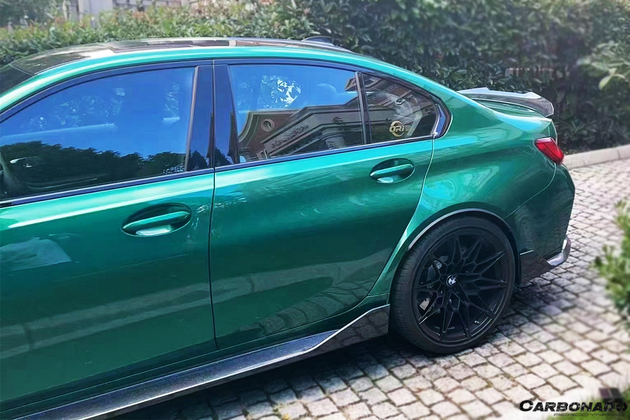 DarwinPRO 2021-UP BMW M3 G80 MP Style Carbon Fiber Side Skirts
