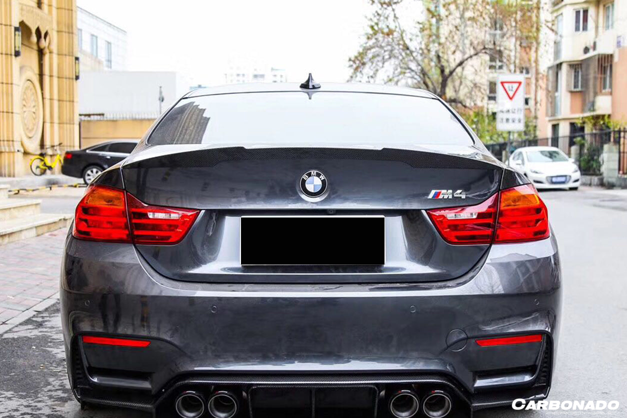 Carbonado VRS Style Carbon Fiber Trunk Spoiler | 2014-2020 BMW M4