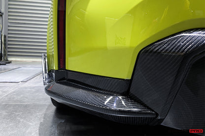DarwinPRO 2021-UP BMW M4 G82 G83 M3 G80 Carbon Fiber Rear Diffuser Trim Replacement Lip
