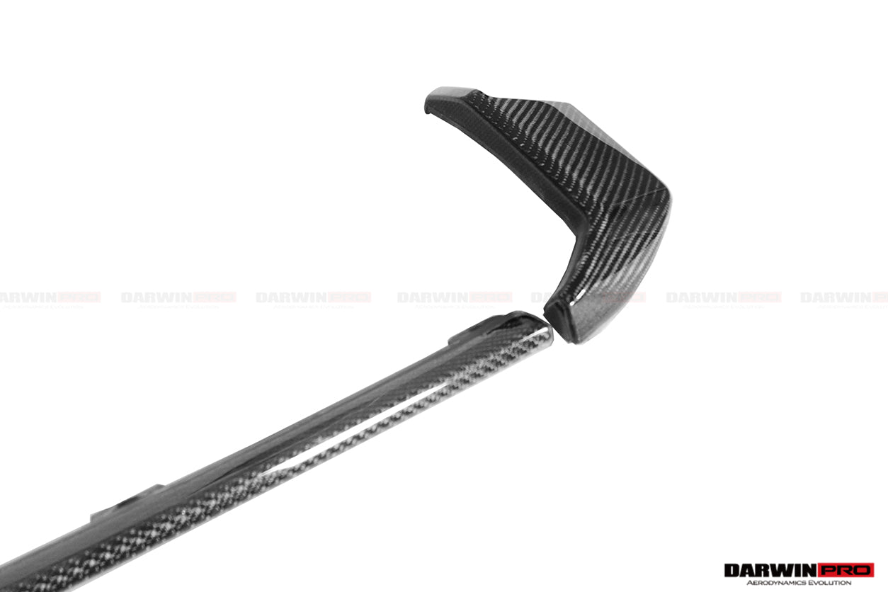 DarwinPRO 2021-UP BMW M4 G82 G83 M3 G80 Carbon Fiber Rear Diffuser Trim Replacement Lip
