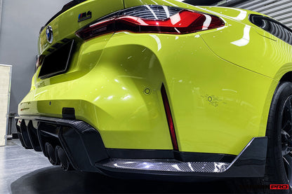DarwinPRO 2021-UP BMW M4 G82 G83 M3 G80 Carbon Fiber Rear Diffuser Trim Replacement Lip