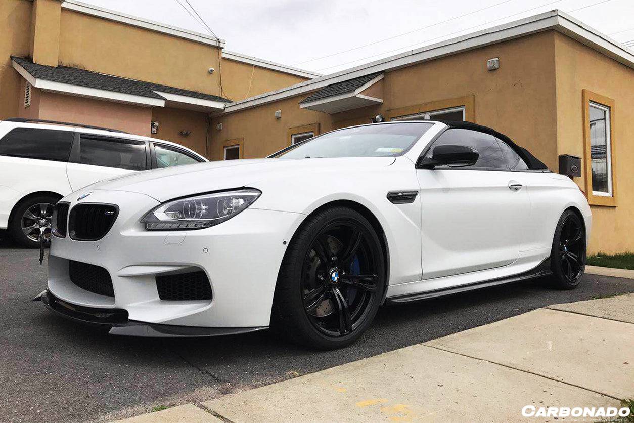 Carbonado 2013-2018 BMW M6 F12  F13  F06 VRS Style Carbon Fiber Front Lip