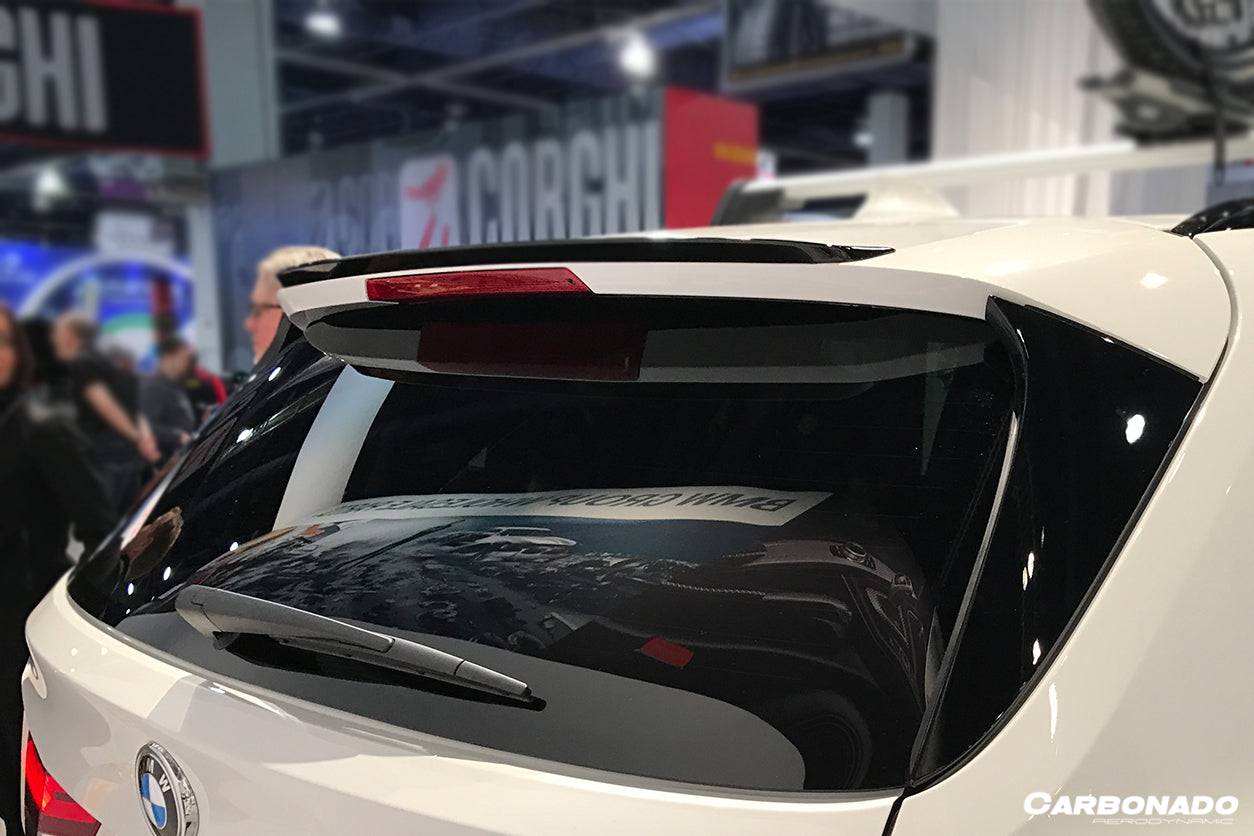 Carbonado 2014-2018 BMW X5 F15 MP Style Carbon Fiber Roof Spoiler
