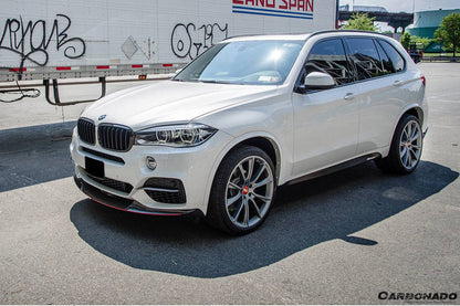 Carbonado 2014-2018 BMW X5 F15 MP Style Carbon Fiber Front Lip (MT ONLY)