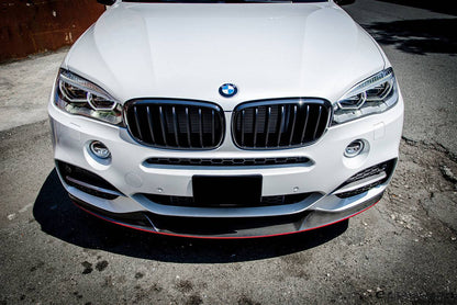 Carbonado 2014-2018 BMW X5 F15 MP Style Carbon Fiber Front Lip (MT ONLY)