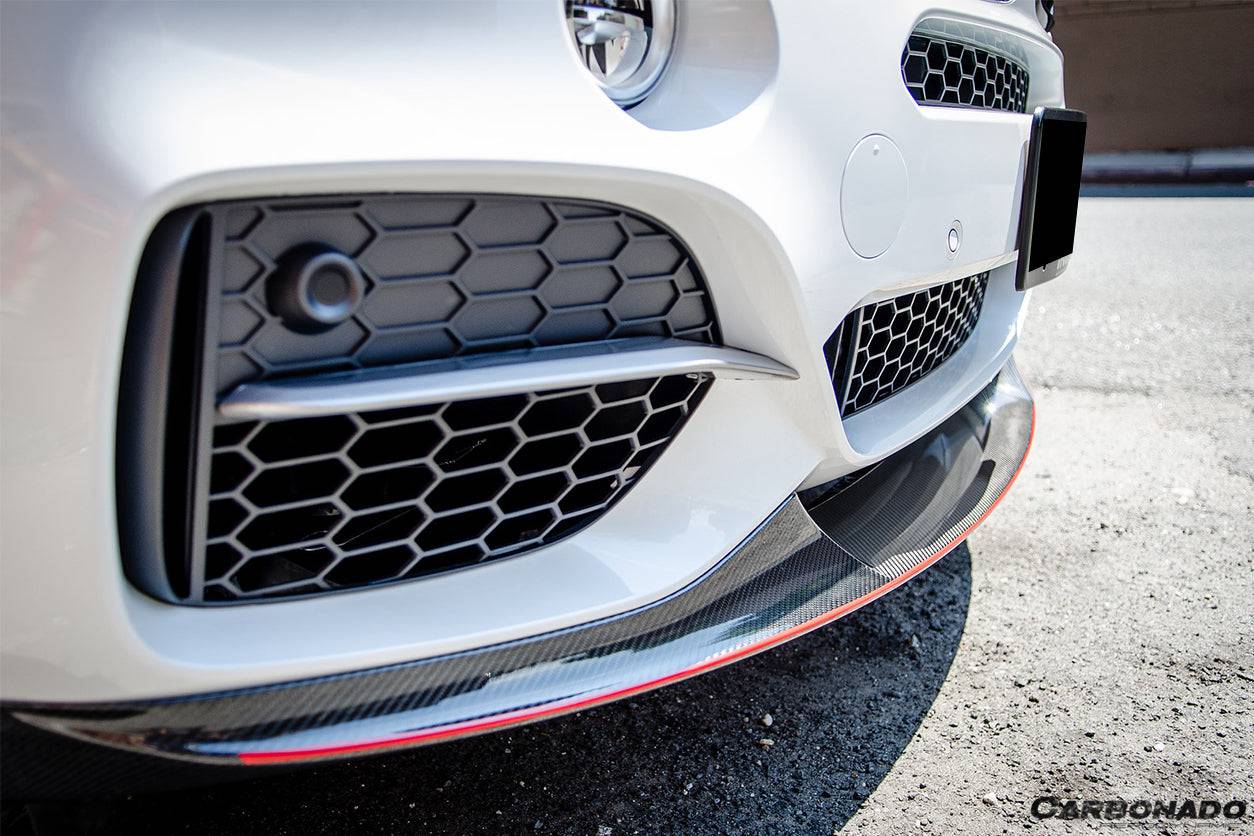 Carbonado 2014-2018 BMW X5 F15 MP Style Carbon Fiber Front Lip (MT ONLY)