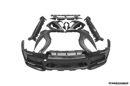 Kit de carrocería ancha completa estilo HM para BMW E71 X6 Carbonado 2009-2014