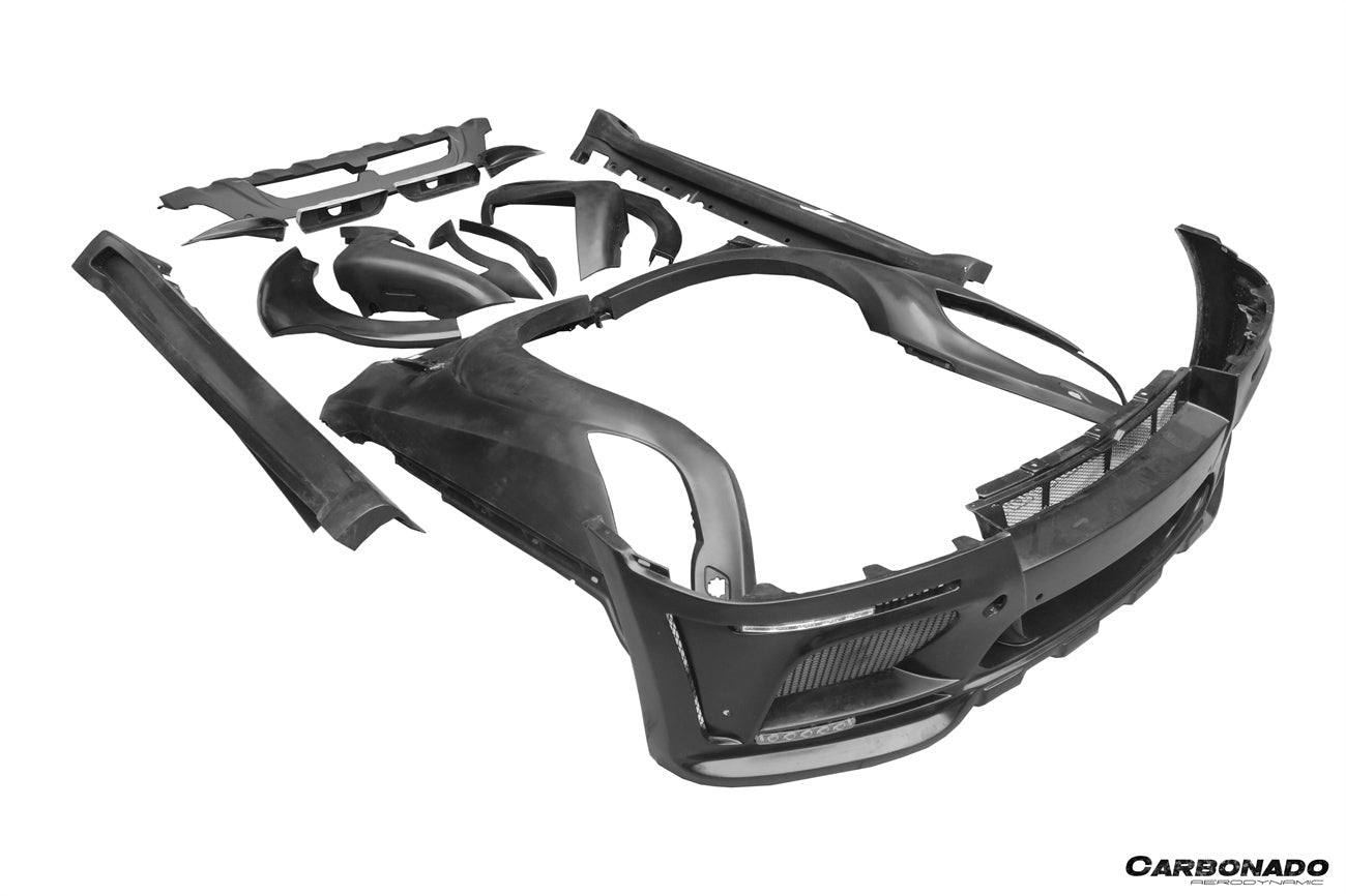 Kit de carrocería ancha completa estilo HM para BMW E71 X6 Carbonado 2009-2014