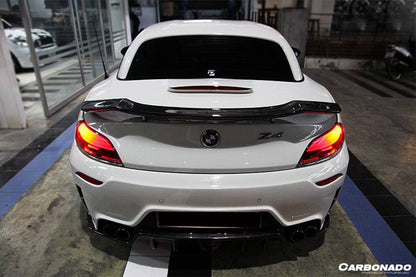 Carbonado 2009-2016 BMW Z4 E89 RW Style Carbon Fiber Turnk Spoiler