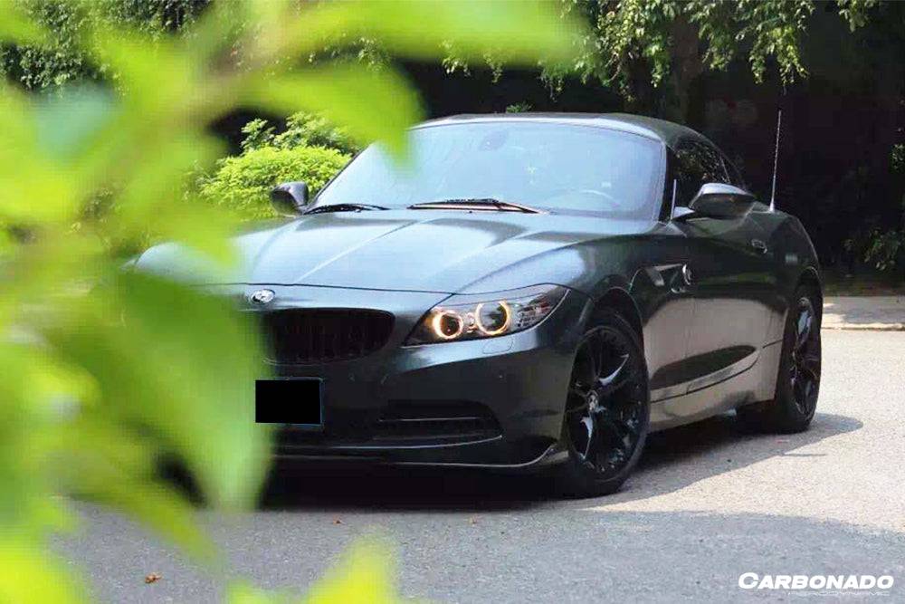 Divisor de parachoques delantero de fibra de carbono estilo DP para BMW Z4 E89 Carbonado 2009-2016