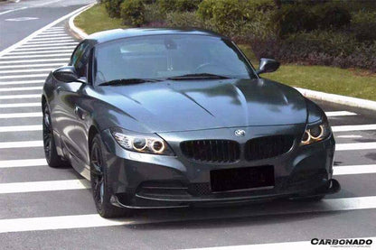 Divisor de parachoques delantero de fibra de carbono estilo DP para BMW Z4 E89 Carbonado 2009-2016