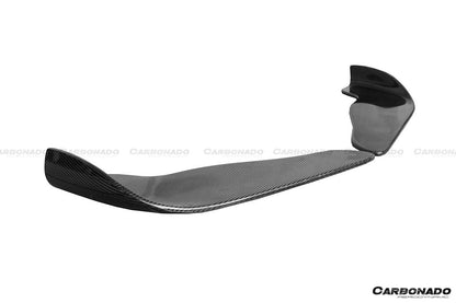Divisor de parachoques delantero de fibra de carbono estilo DP para BMW Z4 E89 Carbonado 2009-2016