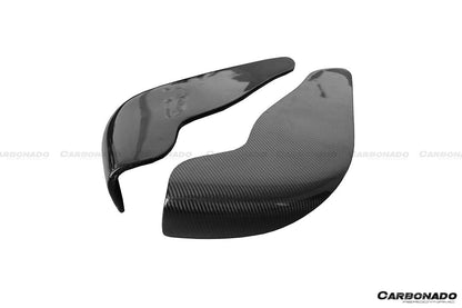 Divisor de parachoques delantero de fibra de carbono estilo DP para BMW Z4 E89 Carbonado 2009-2016
