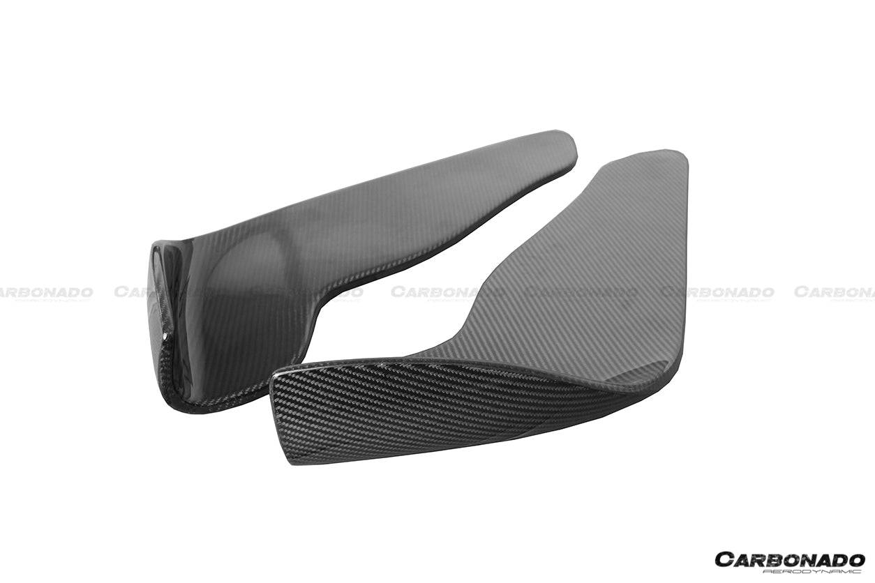 Divisor de parachoques delantero de fibra de carbono estilo DP para BMW Z4 E89 Carbonado 2009-2016