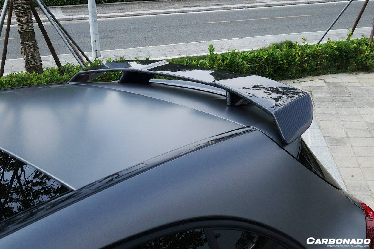Carbonado 2016-2018  Mercedes Benz  W176 A Class A250 A200 A45 AMG CARBON FIBER ROOF WING SPOILER
