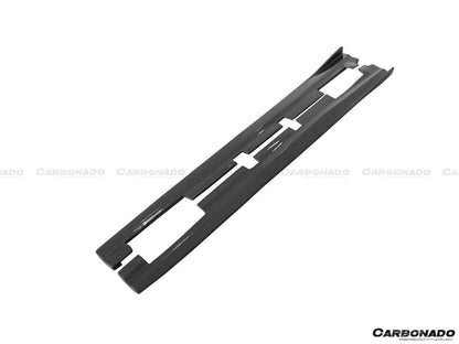 Faldones laterales de fibra de carbono estilo Mercedes Benz W176 A45 AMG RZS Carbonado 2016-2018