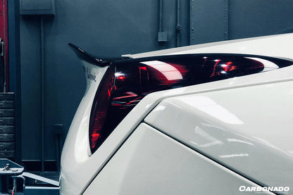 Carbonado 2009-2014 Ferrari California bkss style Carbon Fiber Turnk Spoiler