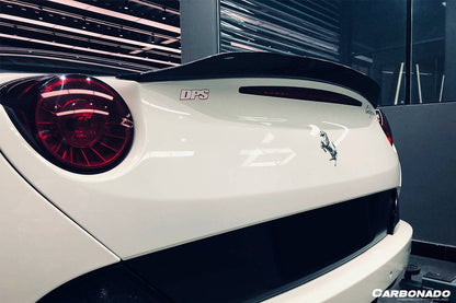 Carbonado 2009-2014 Ferrari California bkss style Carbon Fiber Turnk Spoiler