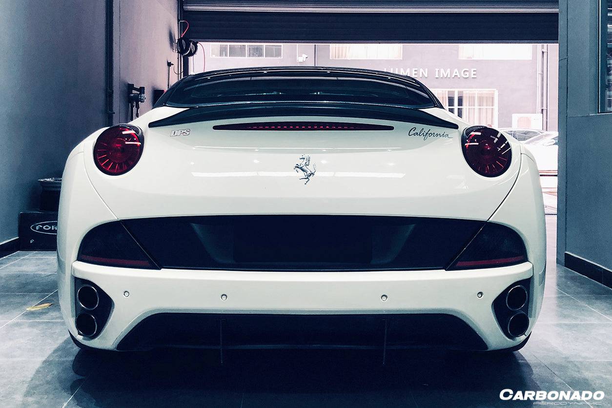 Carbonado 2009-2014 Ferrari California bkss style Carbon Fiber Turnk Spoiler