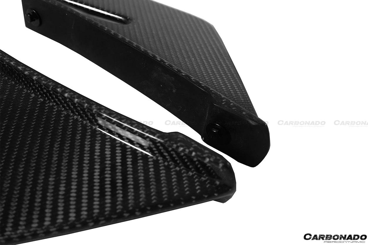 Carbonado 2009-2014 Ferrari California bkss style Carbon Fiber Rear Diffuser Canard