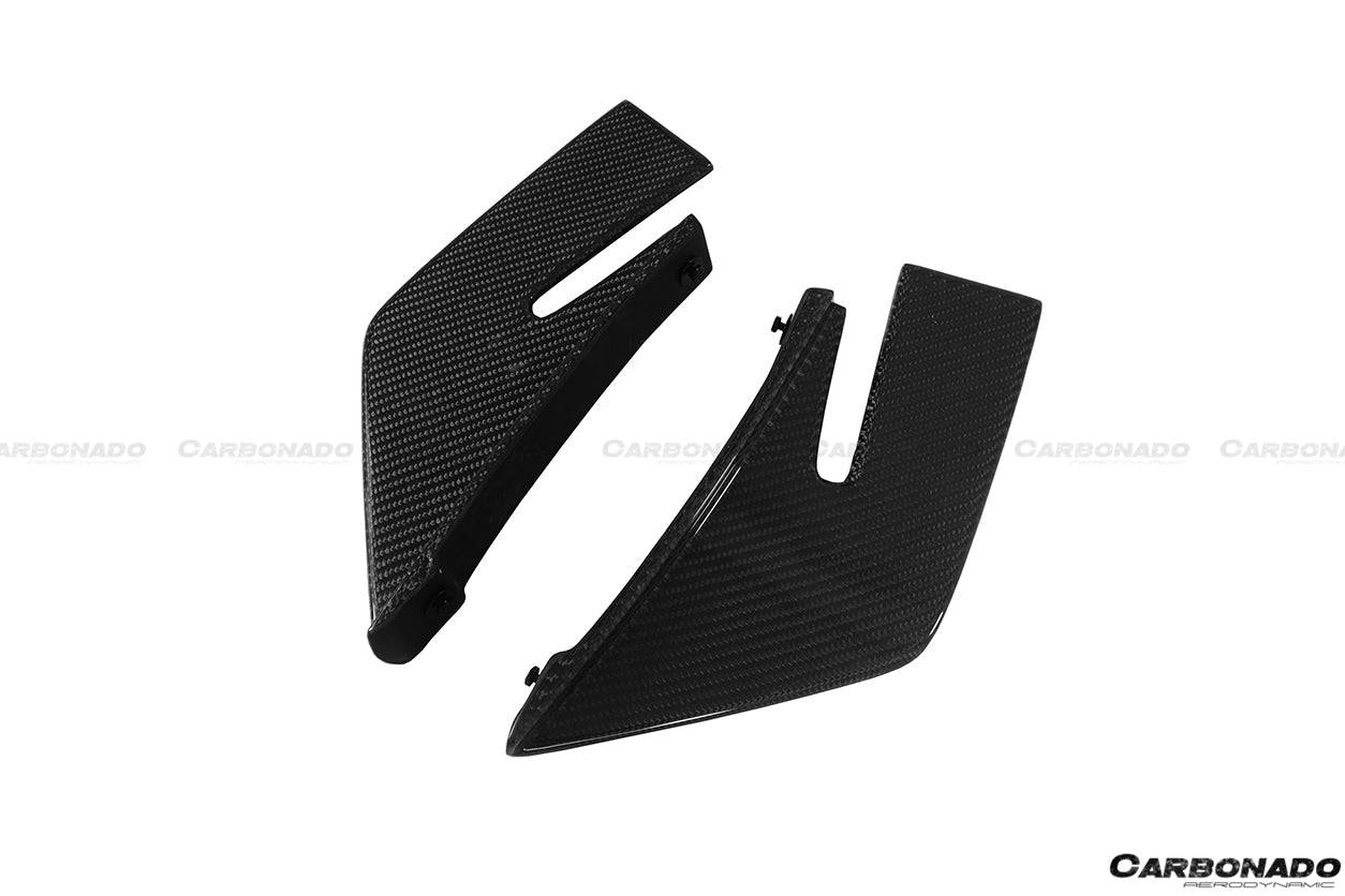 Carbonado 2009-2014 Ferrari California bkss style Carbon Fiber Rear Diffuser Canard
